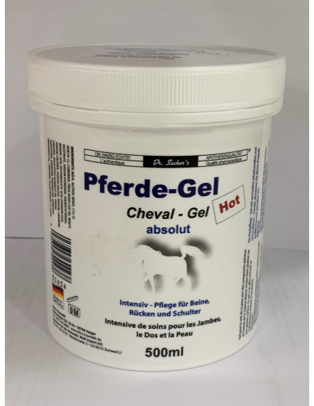 Gel de Cavalo quente 500 ML (Pferde-Gel)