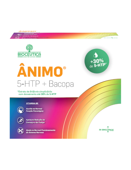 Ânimo  Griffonia (5htp)+Bacopa   30 Ampolas